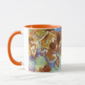 Die blauen Tänzer von Edgar Degas Tasse (Links)