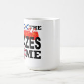 Die Blazes-Zuhause-Tasse Bleibe Kaffeetasse (Mittel)