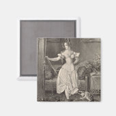 Die Bleibe Spitze, die von Alfred Leon Lemercier ( Magnet (Vorderseite/Rückseite)