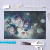 Die bleich Lila Rose Seidenpapier (Handwerk)