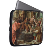 Die Blendung von Elymas (Cartoon für das Sistine Laptopschutzhülle (Vorne Rechts)