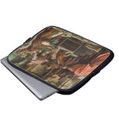 Die Blendung von Elymas (Cartoon für das Sistine Laptopschutzhülle (Vorne Knopf)