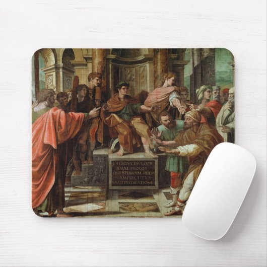 Die Blendung von Elymas (Cartoon für das Sistine Mousepad (Mit Mouse)