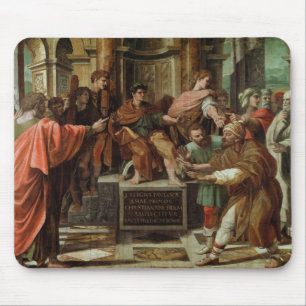 Die Blendung von Elymas (Cartoon für das Sistine Mousepad