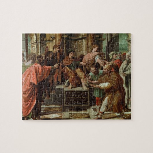 Die Blendung von Elymas (Cartoon für das Sistine Puzzle (Horizontal)