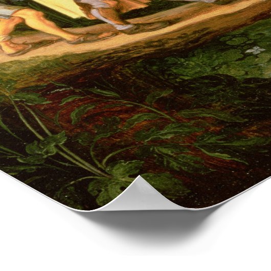 Die Blinde Führung der Blinden Poster (Ecke)