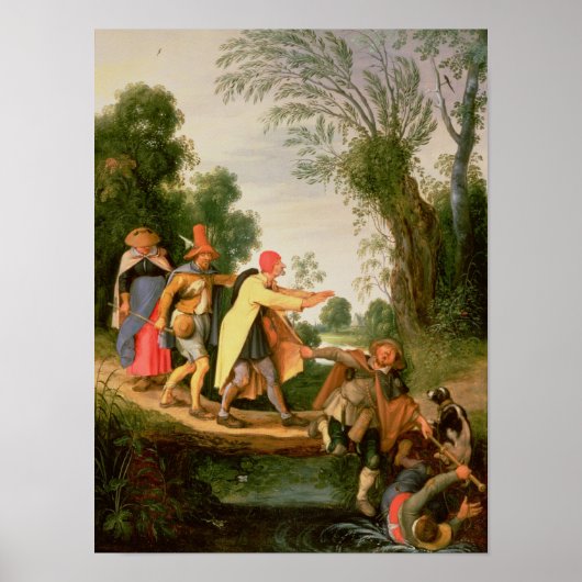 Die Blinde Führung der Blinden Poster (Vorne)