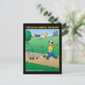 "Die Blinde Führung der Blinden" Postkarte (Stehend Vorderseite)