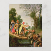 Die Blinde Führung der Blinden Postkarte (Vorderseite)