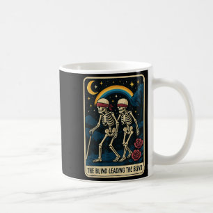 Die Blinde Führung Die Blinde Tarot Card Skele Kaffeetasse
