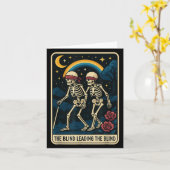 Die Blinde Führung Die Blinde Tarot Card Skele Karte (Gelbe Blume)
