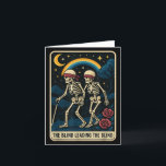 Die Blinde Führung Die Blinde Tarot Card Skele Karte<br><div class="desc">Die Blinde Führung Das Blinde Funny Tarot Card Skelett</div>