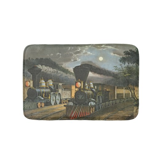 Die Blitz-Eilzüge, 1863 Badematte (Vorderseite)