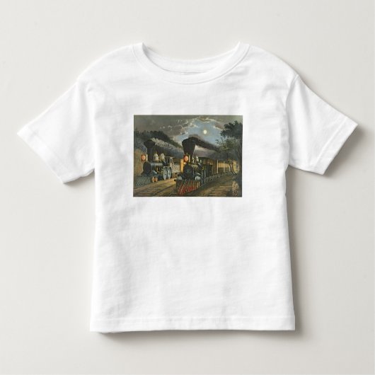 Die Blitz-Eilzüge, 1863 Kleinkind T-shirt (Vorderseite)