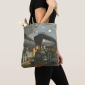 Die Blitz-Eilzüge, 1863 Tasche (Von Nahem)