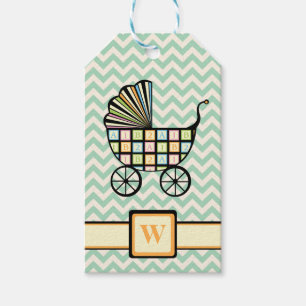 Die Block-Spaziergänger-Geschenk-Umbau des Babys Geschenkanhänger