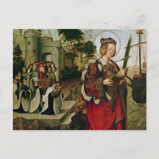 Die Blockade der Relikte der Heiligen Auta Postkarte (Vorderseite)