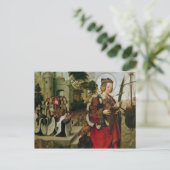 Die Blockade der Relikte der Heiligen Auta Postkarte (Stehend Vorderseite)