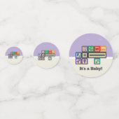 Die Blöcke des zukünftigen Physikers Konfetti (Vorderseiten)