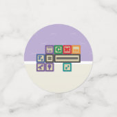 Die Blöcke des zukünftigen Physikers Konfetti (Klein Vorderseite)