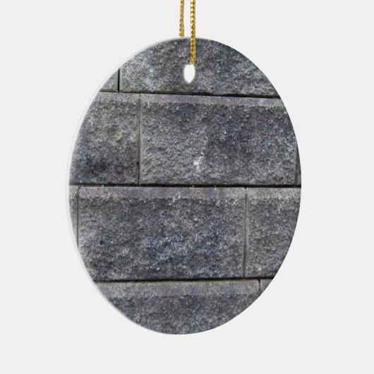 Die Blockmauer Keramik Ornament (Rechts)