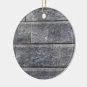 Die Blockmauer Keramik Ornament (Links)