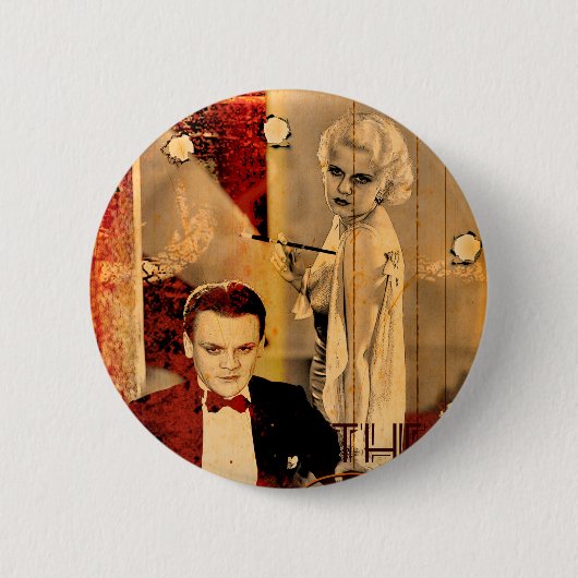 Die Blondine des Gangsters Button (Vorderseite)
