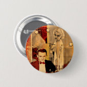 Die Blondine des Gangsters Button (Vorne & Hinten)