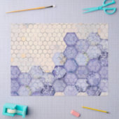 Die Blue Bee Serie Design 10 Gewebe Papier (Basteln)