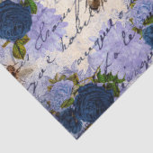 Die Blue Bee Serie Design 11 Gewebepapier Seidenpapier (Detail)