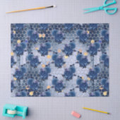 Die Blue Bee Serie Design 17 Gewebepapier Seidenpapier (Basteln)