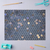 Die Blue Bee Series Design 15 Tissue Papier (Basteln)