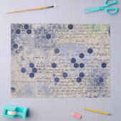 Die Blue Bee Series Design 18 Tissue Papier (Basteln)