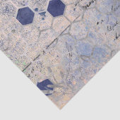Die Blue Bee Series Design 18 Tissue Papier (Detail)