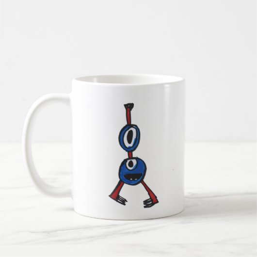 Die Blue Bug-Tasse Kaffeetasse (Links)