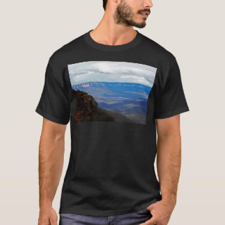 Die Blue Mountains Baseball Ärmel T-Shirt