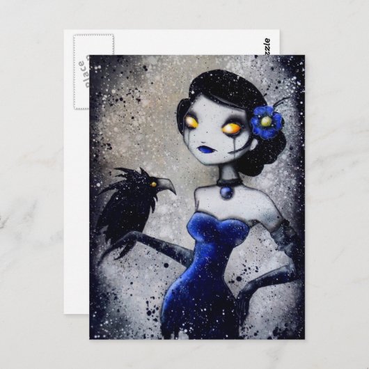 Die Bluebird-Postkarten Postkarte (Vorne/Hinten)