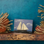Die Bluenose, ein Rennboot Fotoplatte (Seite)