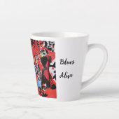 Die Blues "Alive Latte Tasse" für den Bewahrer Milchtasse (Rechts)