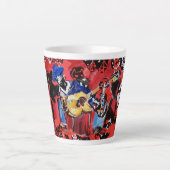 Die Blues "Alive Latte Tasse" für den Bewahrer Milchtasse (Vorderseite)