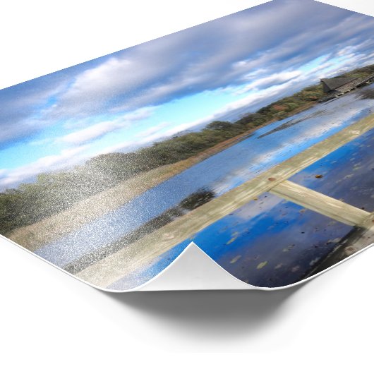 Die Blues Fotodruck (Ecke)