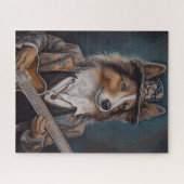Die Blues Shetland Sheepdog singen | Sheltie Puzzle (Horizontal)