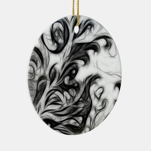 Die blühende Blütenschmuck Keramik Ornament (Rechts)