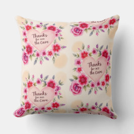 Die blühende Dankbarkeit der Mutter Kissen