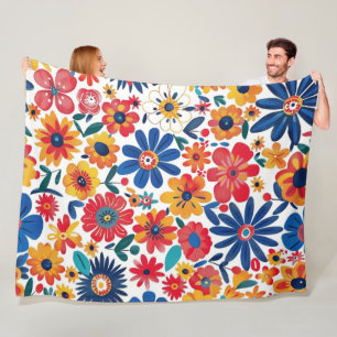 Die blühende Touch der Natur 60x80 Fleece Blanket
