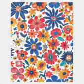 Die blühende Touch der Natur 60x80 Fleece Blanket (Vorderseite)