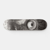 Die blühende Vision: Redons Abstrakte Skateboardku Skateboard (Horizontal)