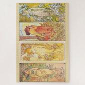 Die Blume 1898 - Muchas Blumenstil Puzzle (Vertikal)
