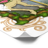 Die Blume Carousel Print Poster (Ecke)