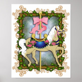 Die Blume Carousel Print Poster